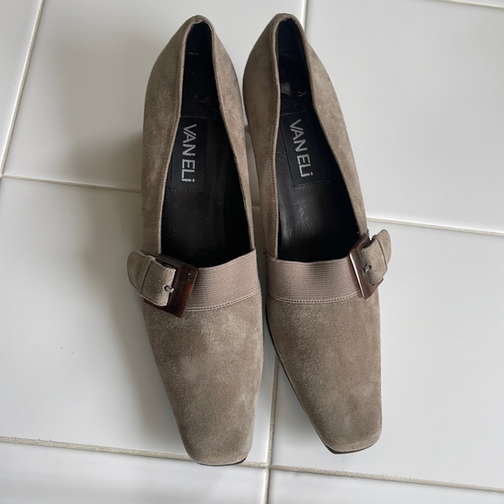 Shoes, Vaneli, tan color